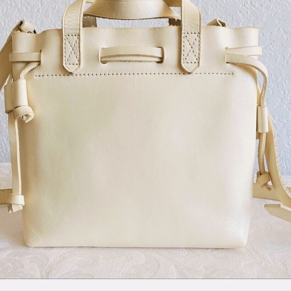 MADEWELL Small Transport Crossbody bag Ivory/Cream - Picture 4 of 9